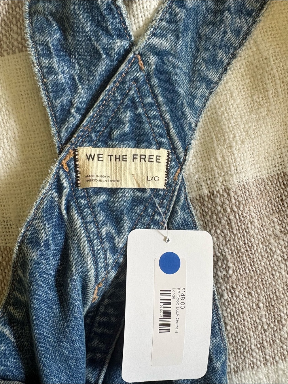 Free People Good Luck Overalls - Picture 9 of 9